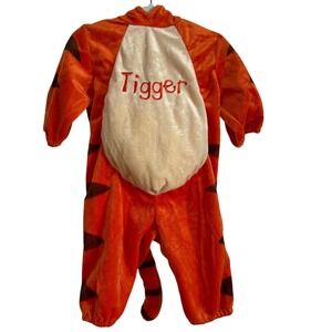 Vintage Y2K Disney Winnie the Pooh Tigger Tiger Dress Up Baby Costume 3-6 months